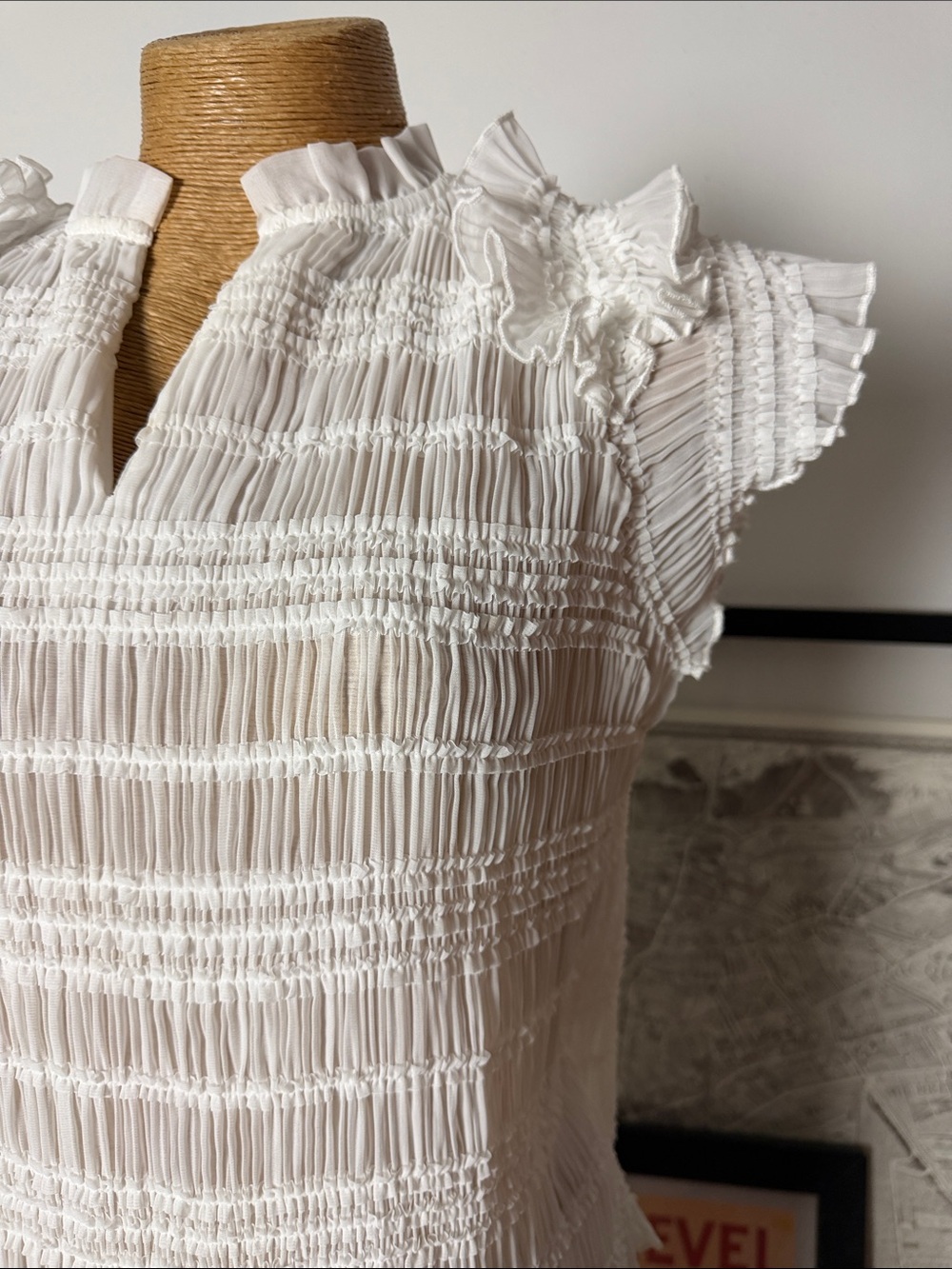 Sarah hann white top Size XS - Picture 2 of 12